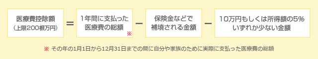 医療費控除額について